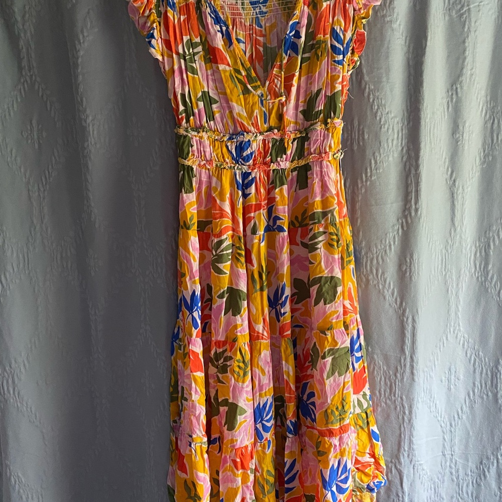 Karlie Multicolor Smocked Dress